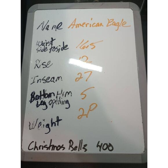 American Eagle Jeggings Ladies 14 Short Raw Hem High Rise - Picture 9 of 9